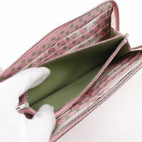 Hermes Azap Zip Around Wallet Epsom Pink Leather Wallets Accessory (Authentic Pre-Loved)