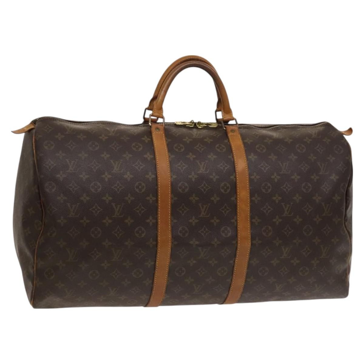 Louis Vuitton Keepall Bag Monogram Canvas Multicolour Canvas Travel Bag Bag (Authentic Pre-Loved)