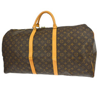 Louis Vuitton Louis Vuitton Keepall Bag Monogram Canvas Brown Canvas Travel Bag Bag (Pre-Loved)