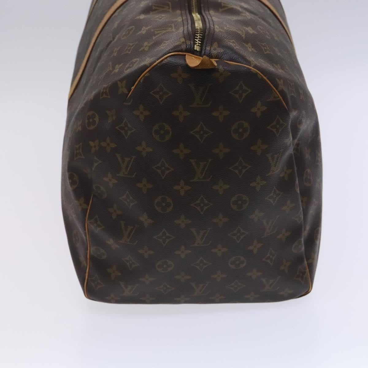 Louis Vuitton Keepall Bag Monogram Canvas Brown Canvas Travel Bag Bag (Pre-Loved)