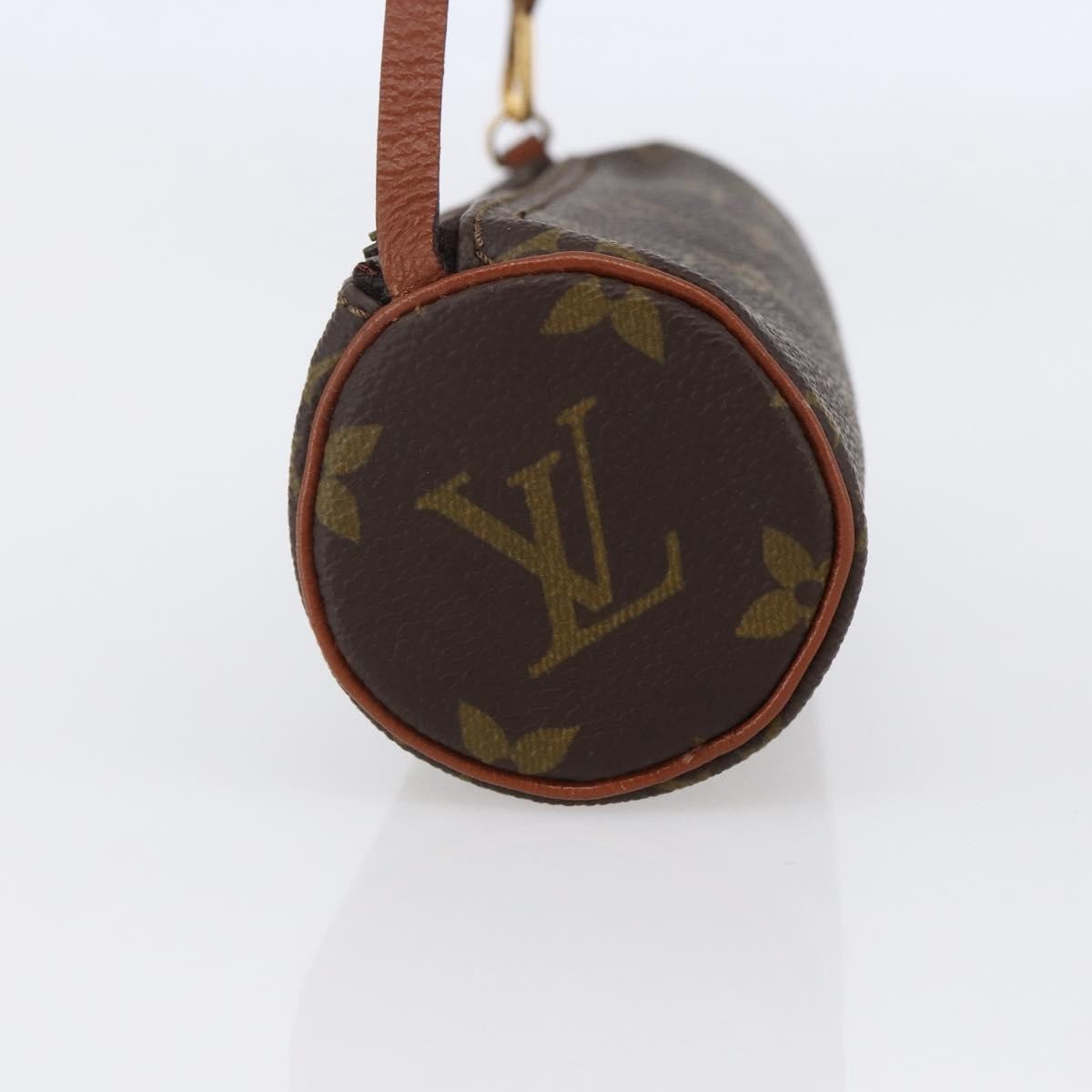Louis Vuitton Papillon Pochette Monogram Canvas Brown Canvas Clutche & Pouche Bag (Pre-Loved)