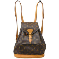 Louis Vuitton Louis Vuitton Vintage Montsouris Backpack Monogram Canvas Brown Canvas Backpack Bag (Pre-Loved)