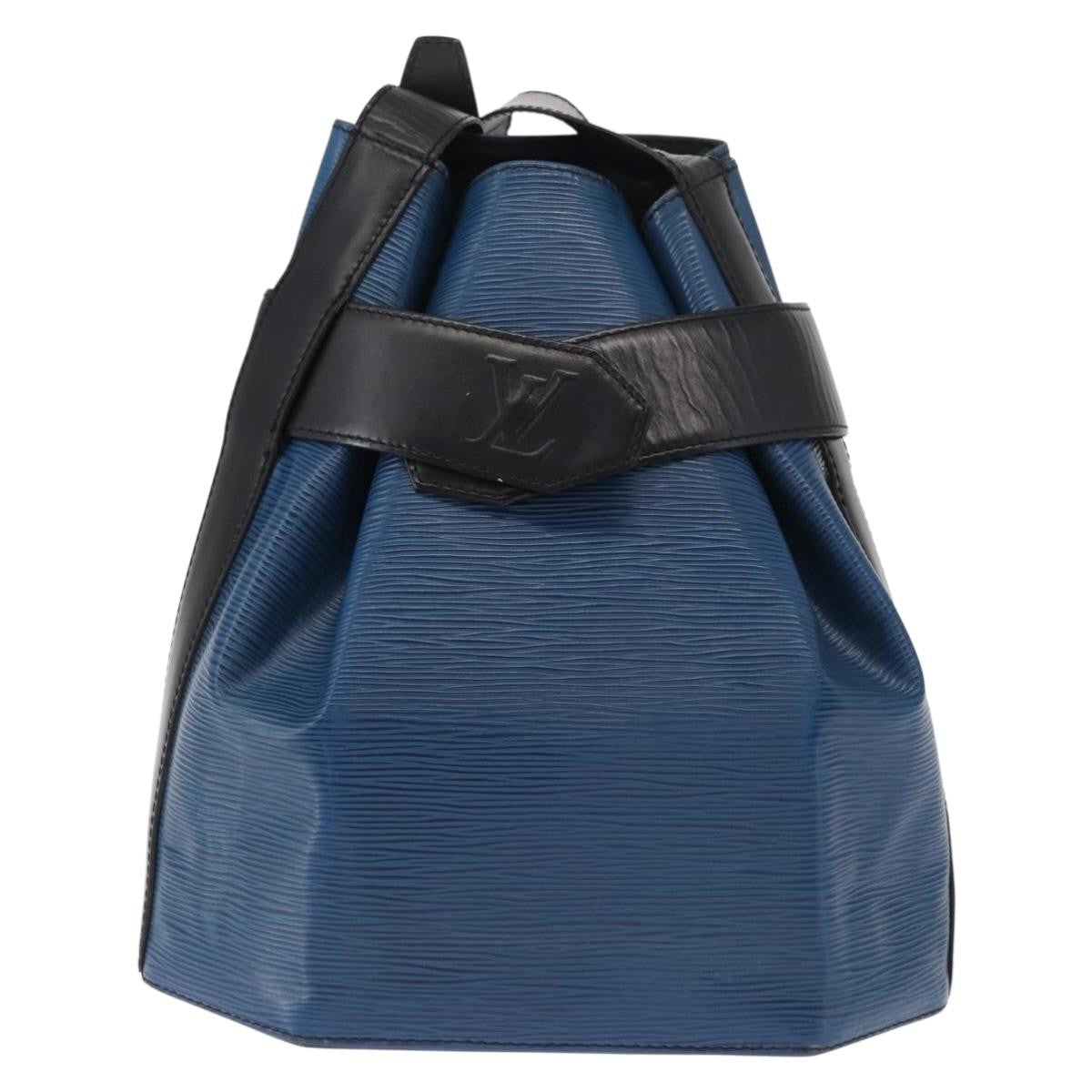 Louis Vuitton Vintage Sac D'epaule Handbag Epi Leather Blue Leather Shoulder Bag Bag (Authentic Pre-Loved)