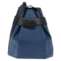Louis Vuitton Vintage Sac D'epaule Handbag Epi Leather Blue Leather Shoulder Bag Bag (Authentic Pre-Loved)