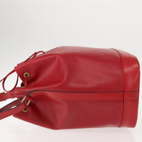 Louis Vuitton Noe Handbag Epi Leather Red Leather Shoulder Bag Bag (Authentic Pre-Loved)