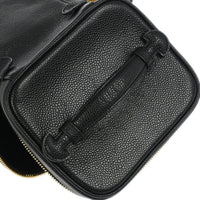 Chanel Vintage Timeless Cosmetic Case Caviar Black Leather Clutche & Pouche Bag (Pre-Loved)