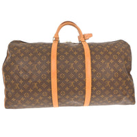 Louis Vuitton Louis Vuitton Keepall Bag Monogram Canvas Brown Canvas Travel Bag Bag (Pre-Loved)