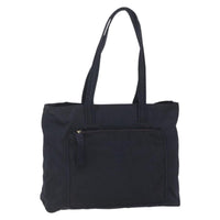 Prada Front Pocket Zip Tote Tessuto Black Nylon Tote Bag Bag (Pre-Loved)