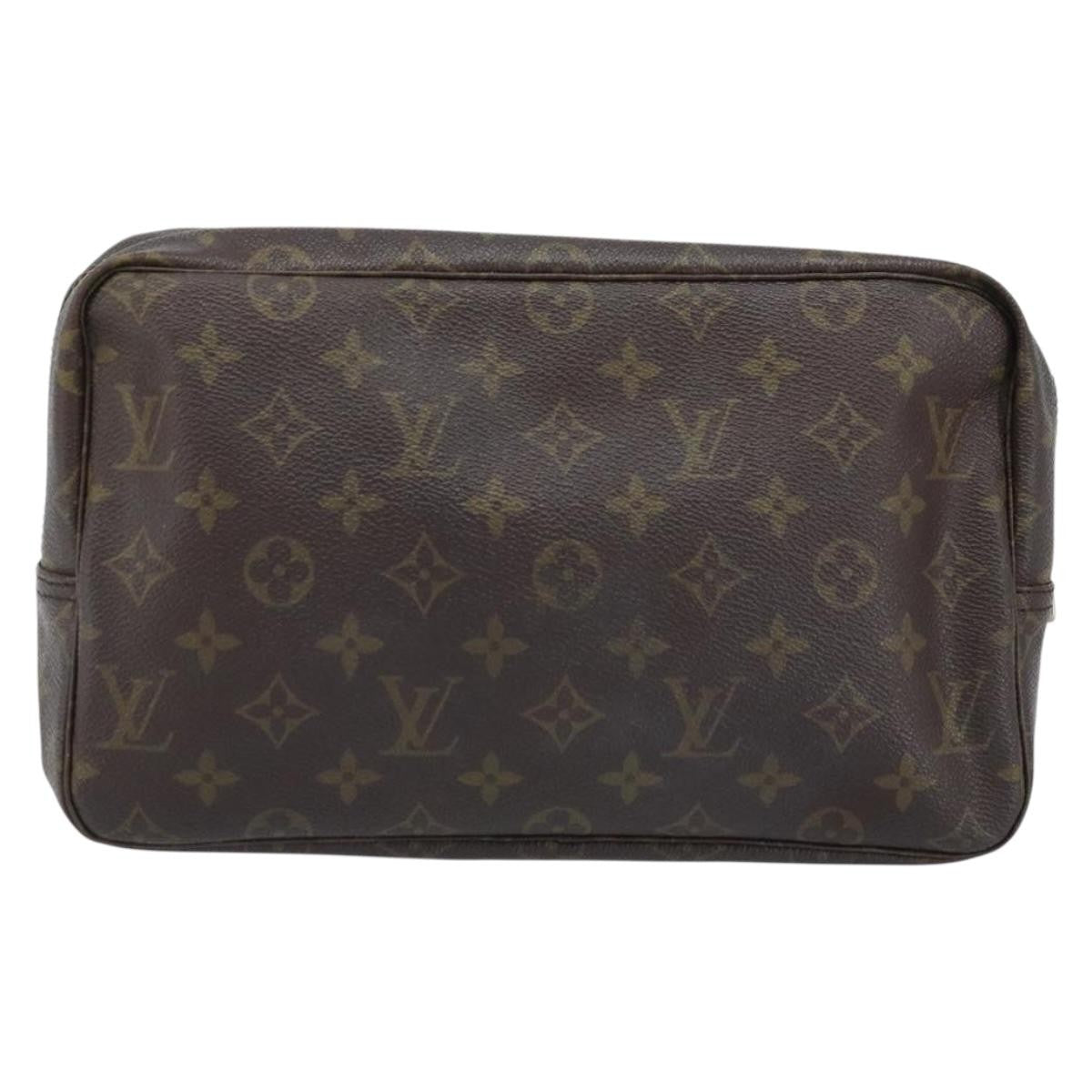 Louis Vuitton Trousse Toilette Monogram Canvas Brown Canvas Clutche & Pouche Bag (Authentic Pre-Loved)