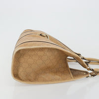 Gucci Joy Shoulder Bag Leather Beige Leather Shoulder Bag Bag (Pre-Loved)