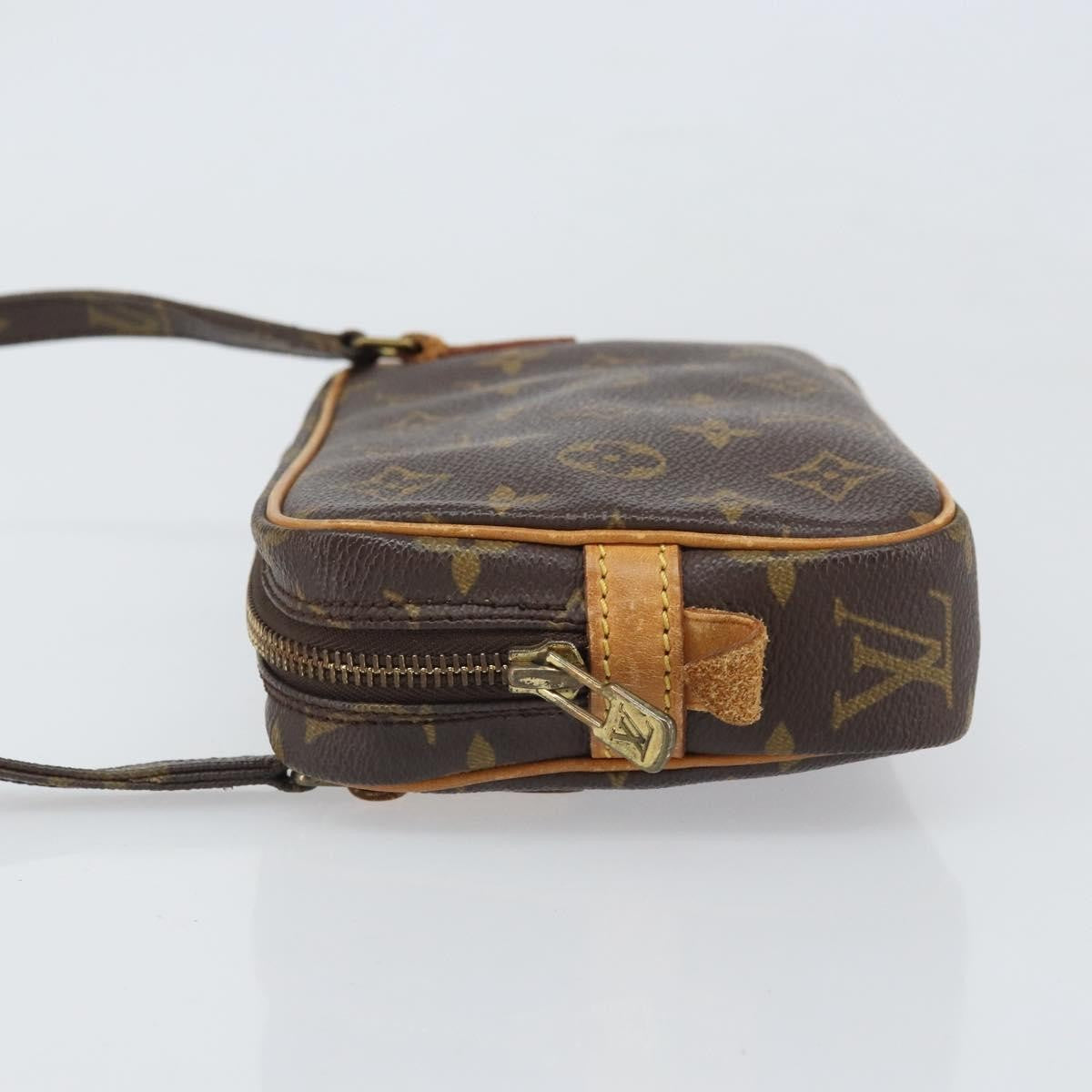 Louis Vuitton Pochette Marly Bandouliere Bag Monogram Canvas Brown Canvas Shoulder Bag Bag (Pre-Loved)