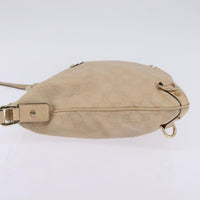 Gucci Abbey D-Ring Messenger Bag Guccissima Leather Beige Leather Shoulder Bag Bag (Pre-Loved)