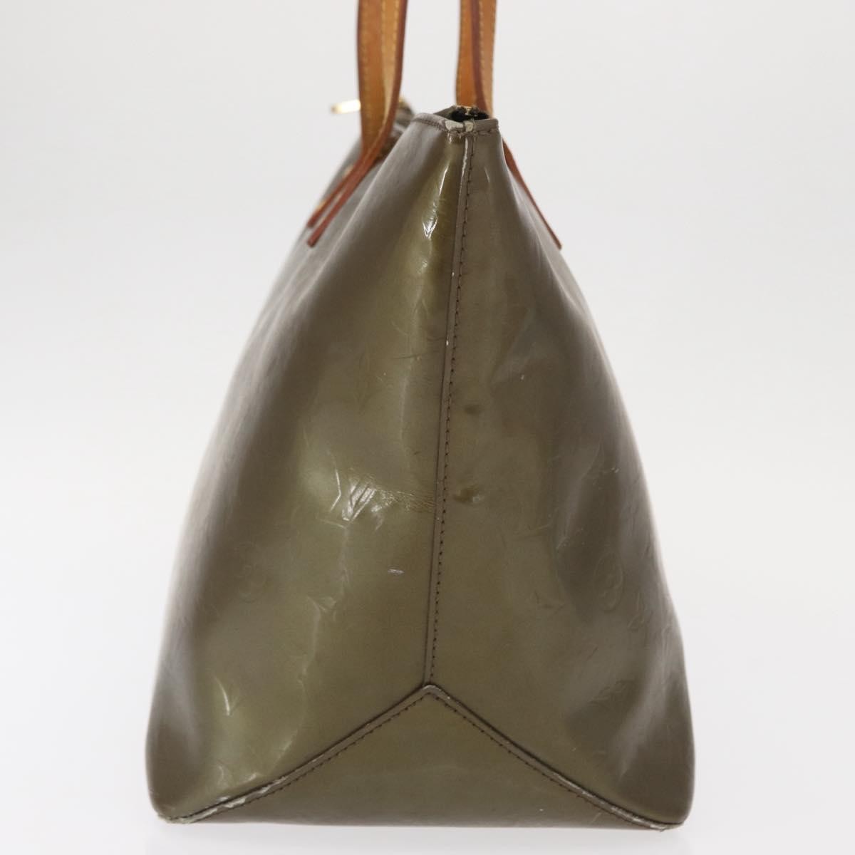 Louis Vuitton Bellevue Handbag Monogram Vernis Brown Patent_Leather Tote Bag Bag (Pre-Loved)