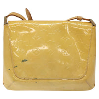 Louis Vuitton Thompson Street Handbag Monogram Vernis Beige Patent_Leather Shoulder Bag Bag (Authentic Pre-Loved)