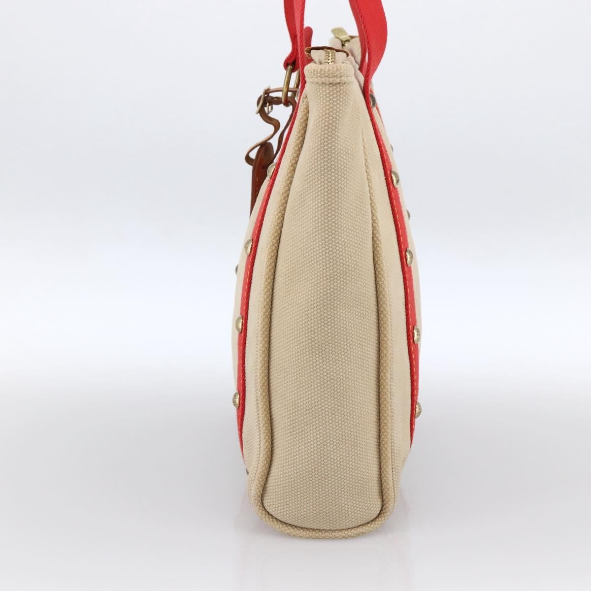Louis Vuitton Antigua Tote Canvas Beige Canvas Tote Bag Bag (Pre-Loved)