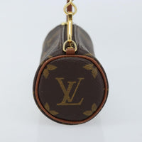 Louis Vuitton Papillon Pochette Monogram Canvas Brown Canvas Clutche & Pouche Bag (Authentic Pre-Loved)