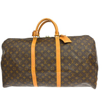 Louis Vuitton Louis Vuitton Keepall Bag Monogram Canvas Brown Canvas Travel Bag Bag (Pre-Loved)