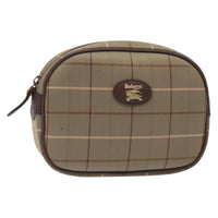 Burberry Nova Check Pochette Canvas Beige Canvas Clutche & Pouche Bag (Pre-Loved)