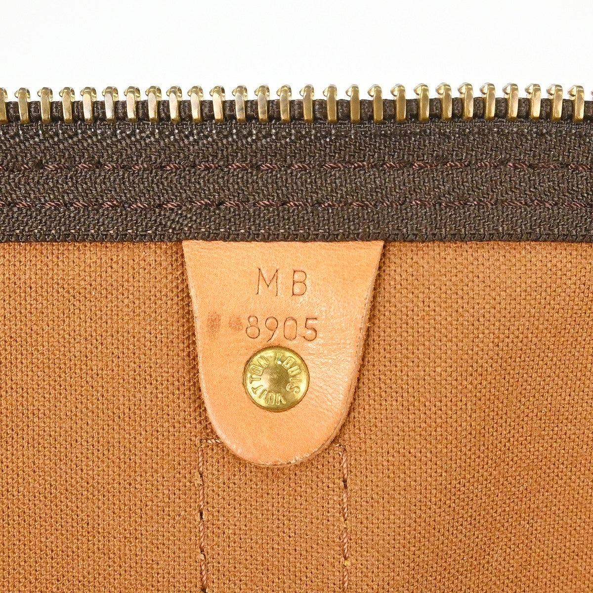 Louis Vuitton Louis Vuitton Keepall Bag Monogram Canvas Brown Canvas Travel Bag Bag (Pre-Loved)
