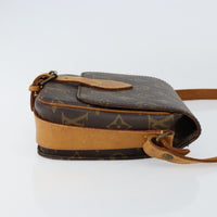 Louis Vuitton Cartouchiere Handbag Monogram Canvas Brown Canvas Shoulder Bag Bag (Pre-Loved)