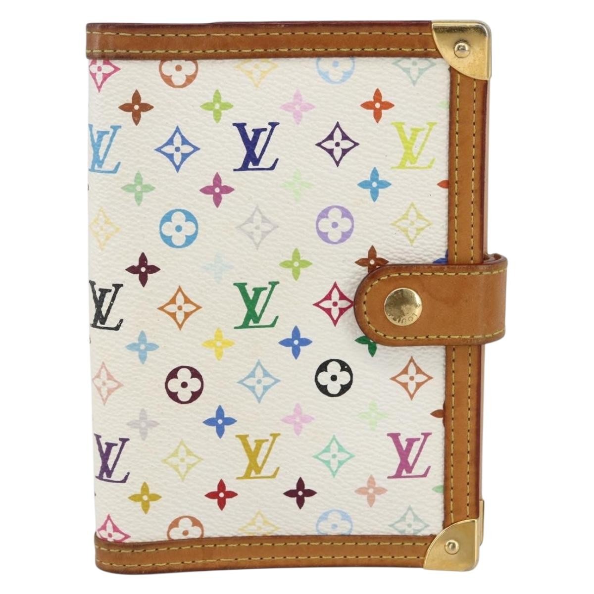 Louis Vuitton Agenda Cover Canvas Multicolor Multicolour Canvas Wallets Accessory (Authentic Pre-Loved)