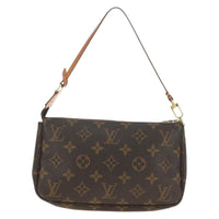 Louis Vuitton Pochette Accessoires Nm Monogram Canvas Brown Canvas Clutche & Pouche Bag (Pre-Loved)