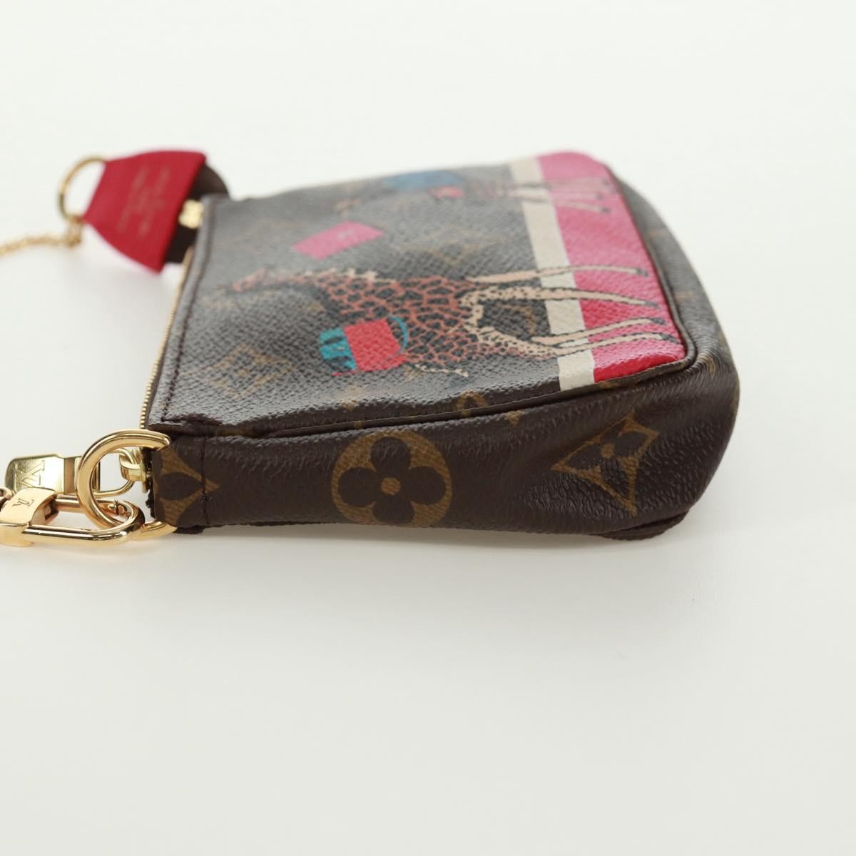 Louis Vuitton Pochette Accessoires Limited Edition Christmas Animation Monogram Canvas Multicolour Canvas Clutche & Pouche Bag (Pre-Loved)