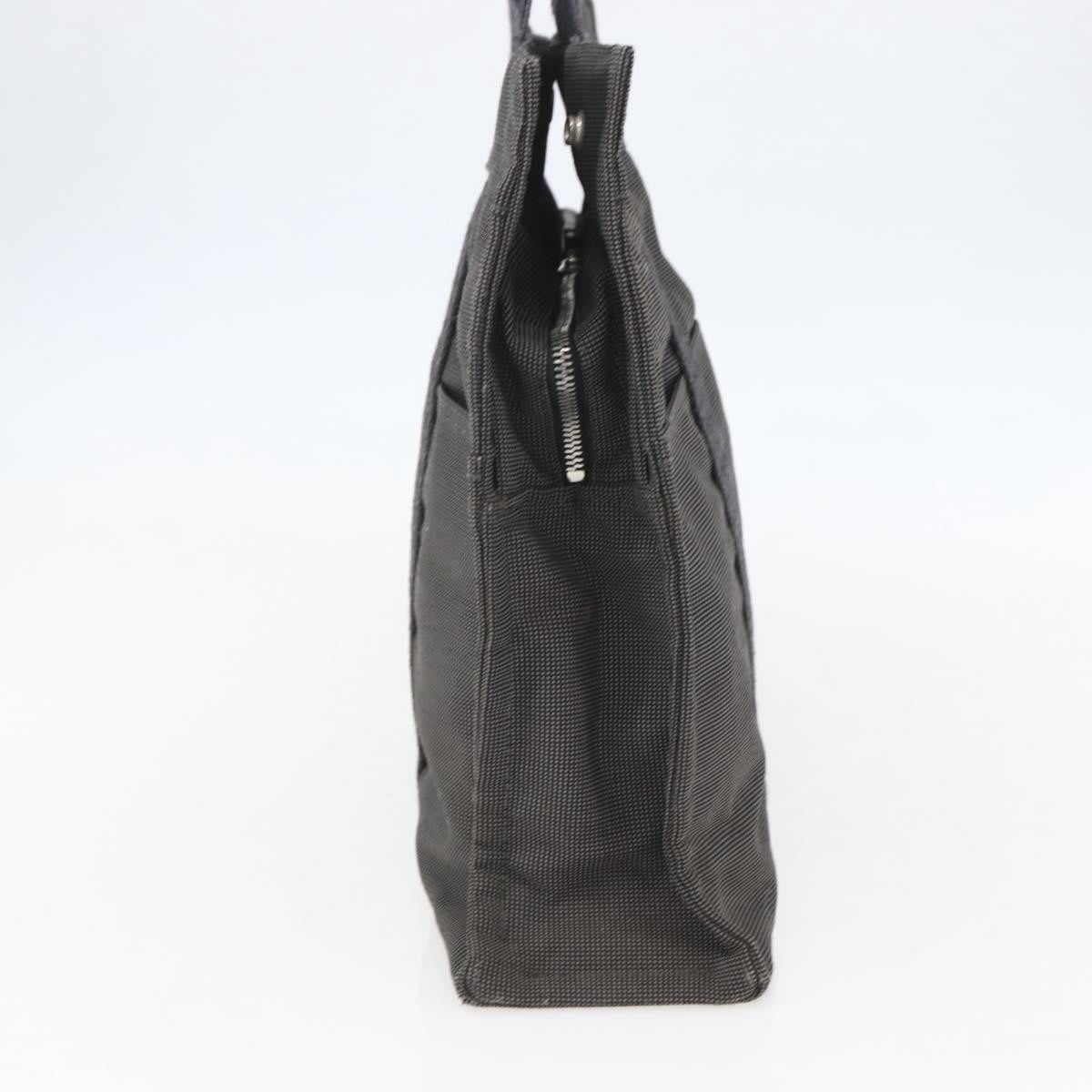 Hermes Fourre-Tout Herline Canvas Gray Canvas Tote Bag Bag (Authentic Pre-Loved)