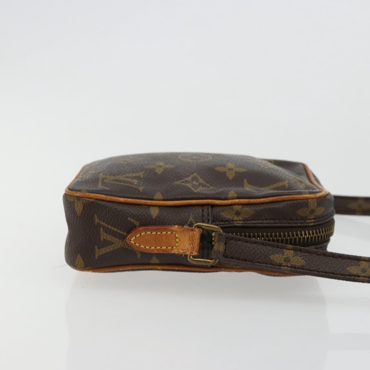 Louis Vuitton Danube Handbag Monogram Canvas Brown Canvas Shoulder Bag Bag (Pre-Loved)