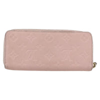 Louis Vuitton Clemence Wallet Monogram Empreinte Leather Pink Leather Wallets Accessory (Pre-Loved)