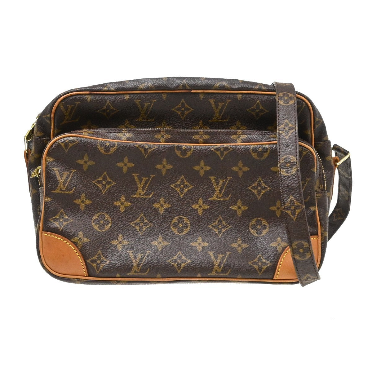 Louis Vuitton Louis Vuitton Nil Messenger Bag Monogram Canvas Brown Canvas Shoulder Bag Bag (Authentic Pre-Loved)