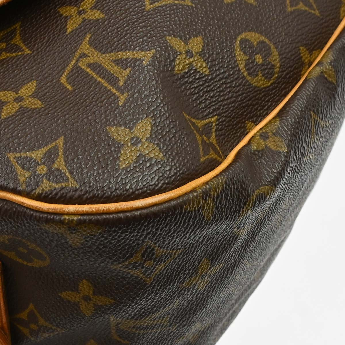 Louis Vuitton Louis Vuitton Saumur Messenger Bag Monogram Canvas Brown Canvas Handbag (Authentic Pre-Loved)