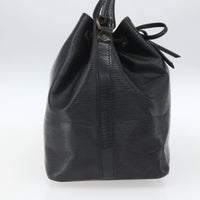 Louis Vuitton Petit Noe Handbag Epi Leather Black Leather Shoulder Bag Bag (Authentic Pre-Loved)