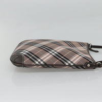Burberry Nova Check Blue Label Canvas Pink Canvas Shoulder Bag Bag (Authentic Pre-Loved)