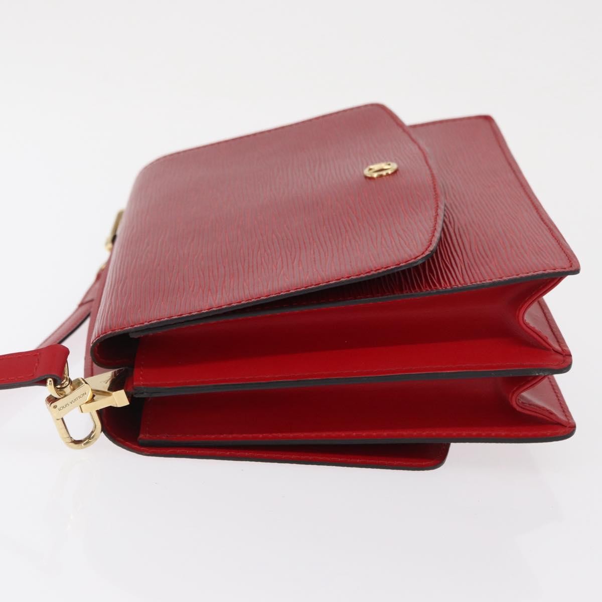 Louis Vuitton Grenelle Shoulder Bag Epi Leather Red Leather Shoulder Bag Bag (Authentic Pre-Loved)