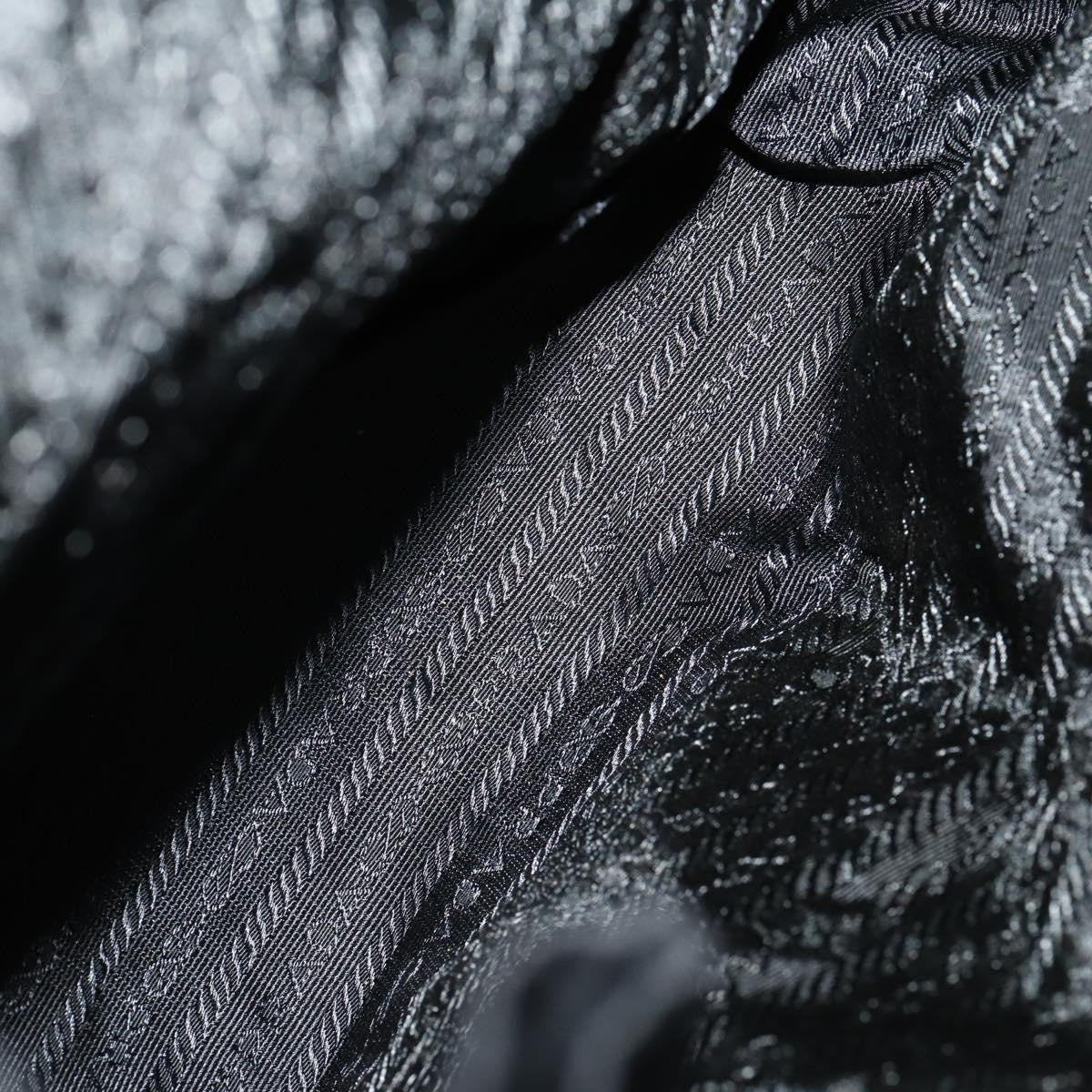 Prada Double Front Pocket Backpack Tessuto Black Nylon Backpack Bag (Authentic Pre-Loved)