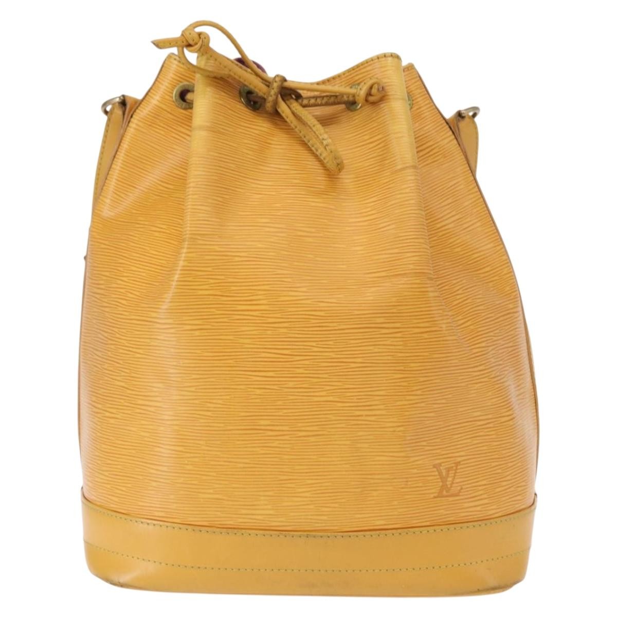Louis Vuitton Noe Handbag Epi Leather Yellow Leather Shoulder Bag Bag (Authentic Pre-Loved)