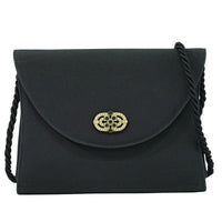 Salvatore Ferragamo Vintage Shoulder Bag Nylon Black Nylon Shoulder Bag Bag (Pre-Loved)