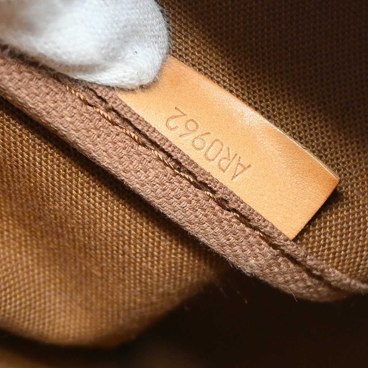 Louis Vuitton Saumur Handbag Monogram Canvas Brown Canvas Shoulder Bag Bag (Authentic Pre-Loved)