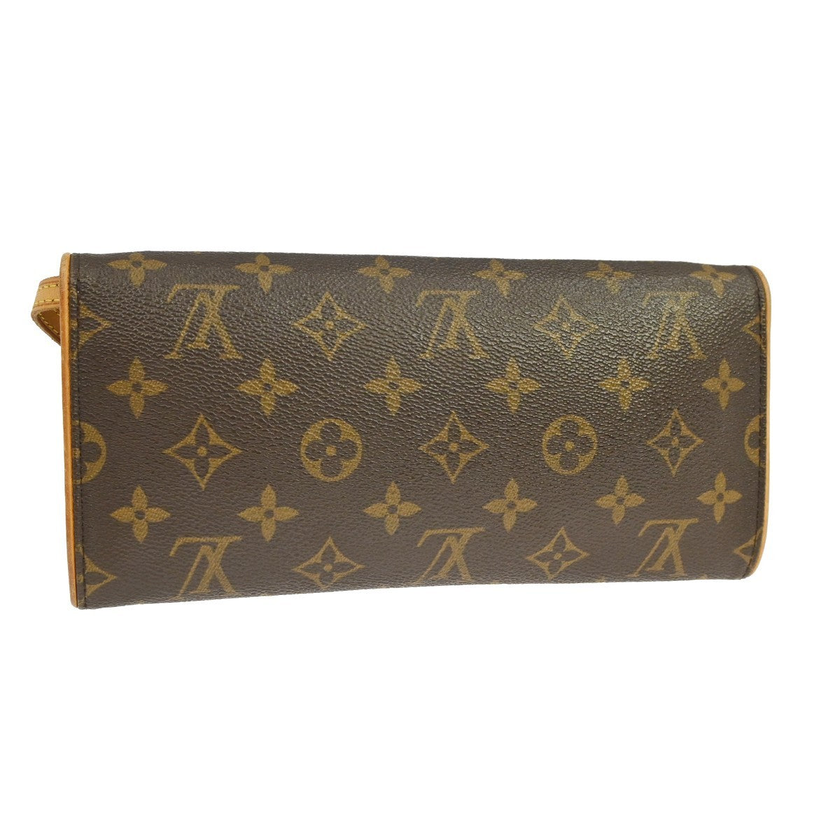 Louis Vuitton Twin Handbag Monogram Canvas Brown Canvas Clutche & Pouche Bag (Pre-Loved)