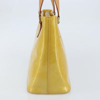 Louis Vuitton Houston Handbag Monogram Vernis Beige Patent_Leather Tote Bag Bag (Authentic Pre-Loved)