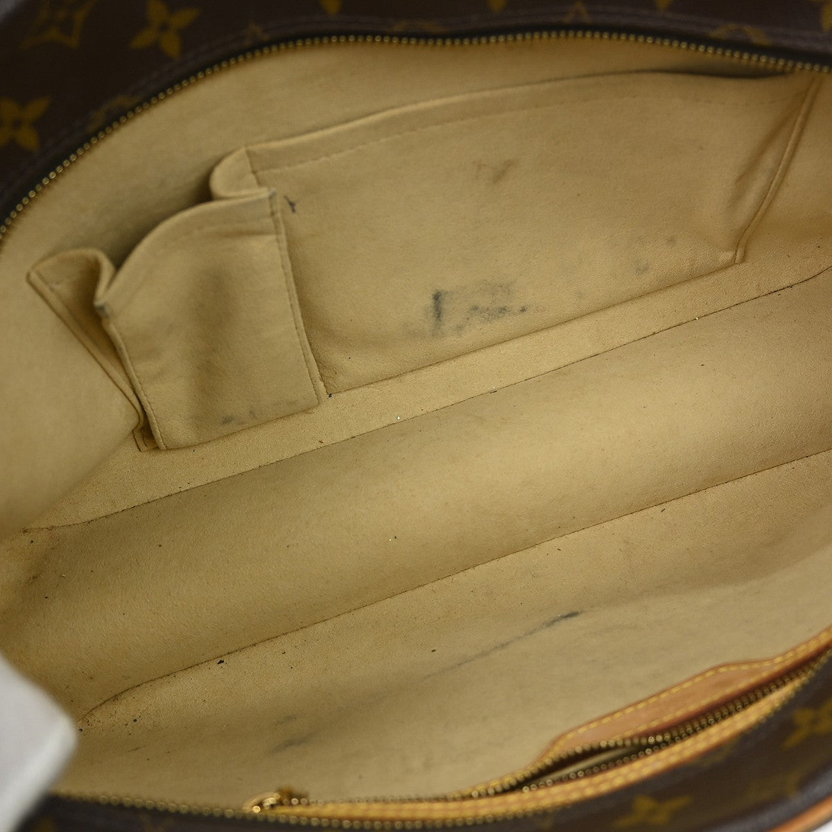 Louis Vuitton Louis Vuitton Cite Handbag Monogram Canvas Brown Canvas Shoulder Bag Bag (Authentic Pre-Loved)