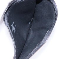 Louis Vuitton Nigo Duck Coin Holder Printed Leather And Limited Edition Giant Damier Black Canvas Wallets Accessory (Pre-Loved)