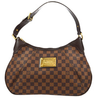 Louis Vuitton Thames Handbag Damier Brown Canvas Shoulder Bag Bag (Authentic Pre-Loved)