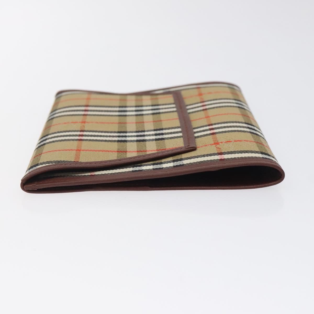 Burberry Nova Check Pochette Canvas Beige Canvas Clutche & Pouche Bag (Authentic Pre-Loved)