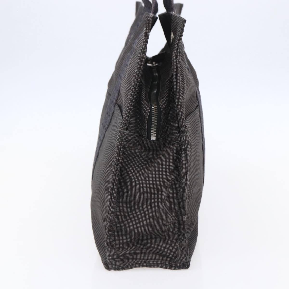 Hermes Fourre-Tout Herline Fourre-Tout Herline Gray Canvas Tote Bag Bag (Authentic Pre-Loved)