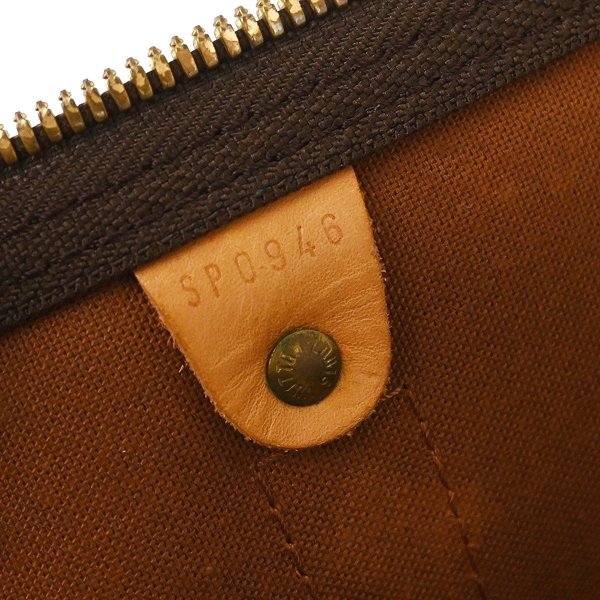 Louis Vuitton Keepall Bag Monogram Canvas Brown Canvas Travel Bag Bag (Pre-Loved)