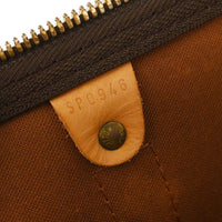 Louis Vuitton Keepall Bag Monogram Canvas Brown Canvas Travel Bag Bag (Pre-Loved)