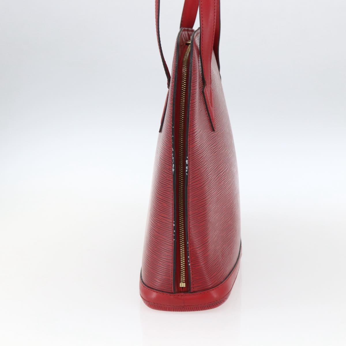 Louis Vuitton Lussac Handbag Epi Leather Red Leather Shoulder Bag Bag (Authentic Pre-Loved)