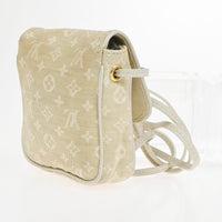Louis Vuitton Cancun Pochette Monogram Mini Canvas Beige Canvas Clutche & Pouche Bag (Authentic Pre-Loved)